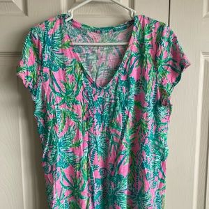 Lilly Pulitzer Etta V-Neck Top